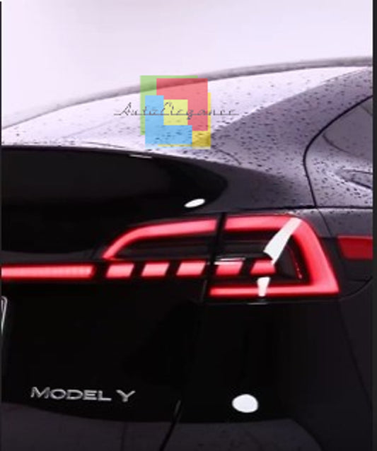 💎HEADLIGHTS SUITABLE FOR Tesla Model 3 Y 2019-2023 RED💎