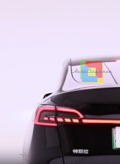 💎HEADLIGHTS SUITABLE FOR Tesla Model 3 Y 2019-2023 RED💎