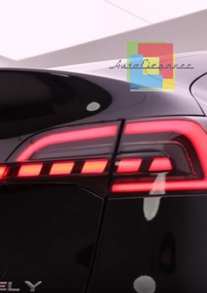 💎HEADLIGHTS SUITABLE FOR Tesla Model 3 Y 2019-2023 RED💎