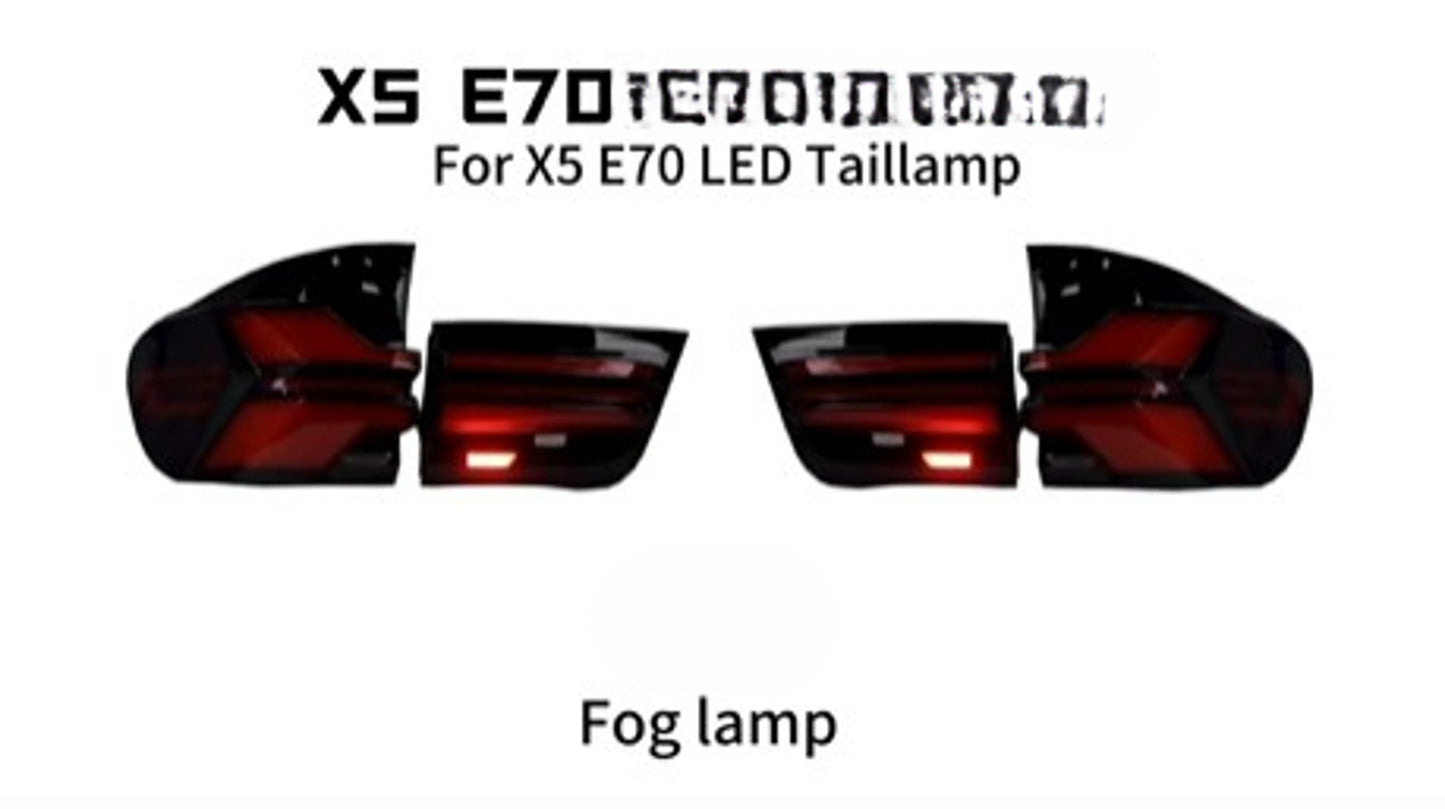 💎HEADLIGHTS SUITABLE FOR BMW X5 E70 2007-2013 BLACK💎