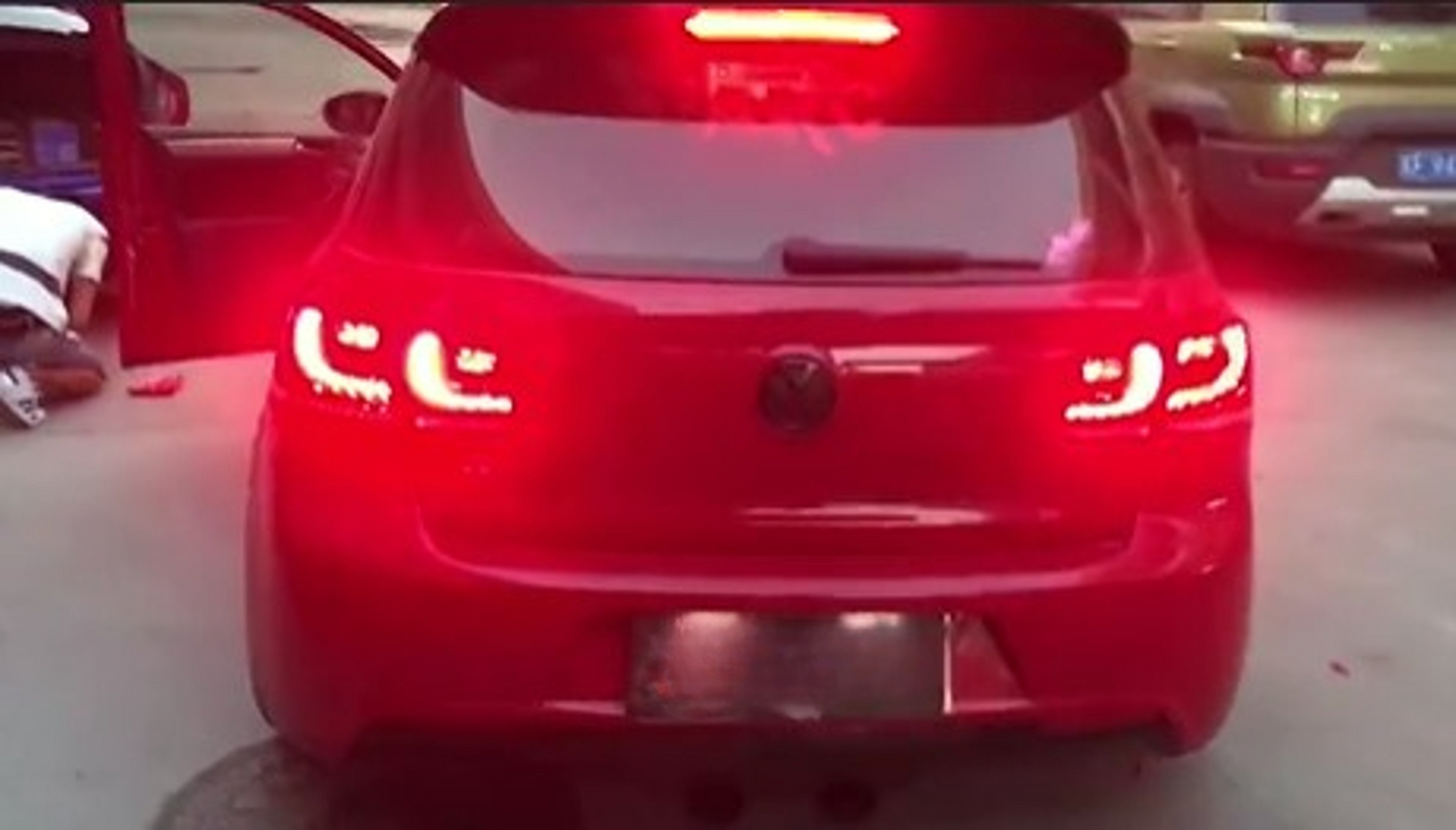 💎HEADLIGHTS SUITABLE FOR VW golf6 mk6 R20 2008-2013 RED💎