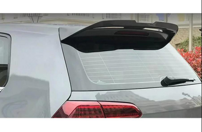 💕 REAR SPOILER SUITABLE FOR VW GOLF 7 / 7.5 R-LINE GLOSSY BLACK 💕