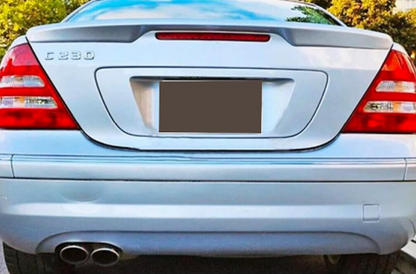 💕 REAR SPOILER SUITABLE FOR MERCEDES C-CLASS W203 GLOSSY BLACK 💕