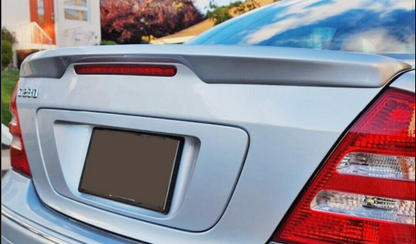 💕 REAR SPOILER SUITABLE FOR MERCEDES C-CLASS W203 GLOSSY BLACK 💕