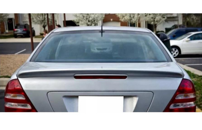 💕 REAR SPOILER SUITABLE FOR MERCEDES C-CLASS W203 GLOSSY BLACK 💕