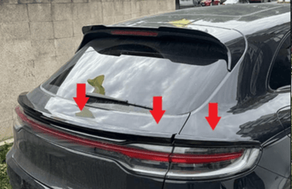 💕 SPOILER POSTERIORE ADATTO PER PORSCHE MACAN NERO LUCIDO 💕