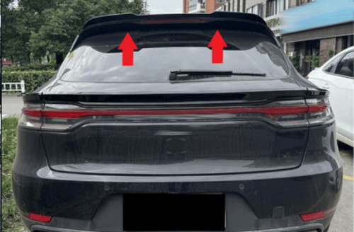 💕 SPOILER POSTERIORE ADATTO PER PORSCHE MACAN NERO LUCIDO 💕