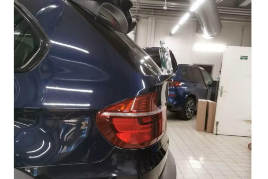 💕 REAR SPOILER SUITABLE FOR BMW X5 E70 MATT BLACK 💕