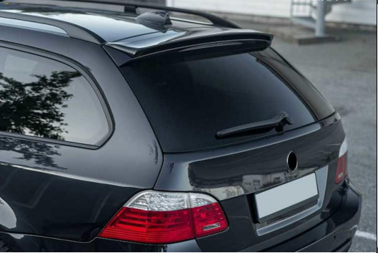 💕 REAR SPOILER SUITABLE FOR BMW 5 E61 TOURING MATT BLACK 💕