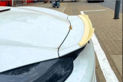 💕 REAR SPOILER SUITABLE FOR PORSCHE 718 BOXTER MATT BLACK💕