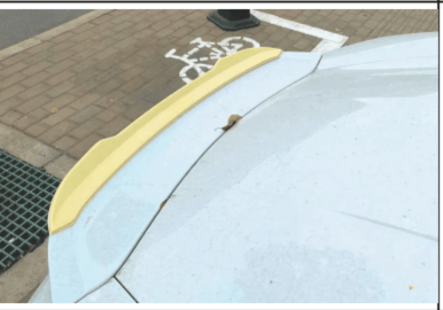 💕 REAR SPOILER SUITABLE FOR PORSCHE 718 BOXTER MATT BLACK💕