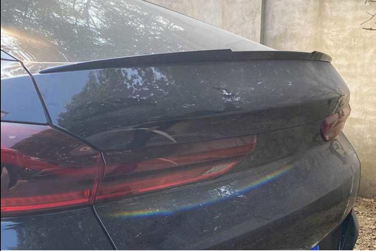 💕 REAR SPOILER SUITABLE FOR BMW X6 G06 GLOSSY BLACK 💕
