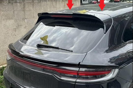💕 SPOILER POSTERIORE ADATTO PER PORSCHE MACAN NERO 💕