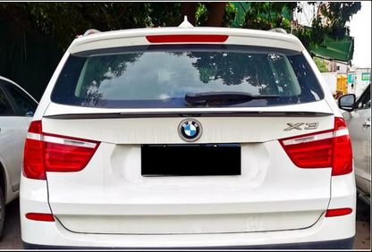 💕 REAR SPOILER SUITABLE FOR BMW X3 F25 GLOSSY BLACK 💕