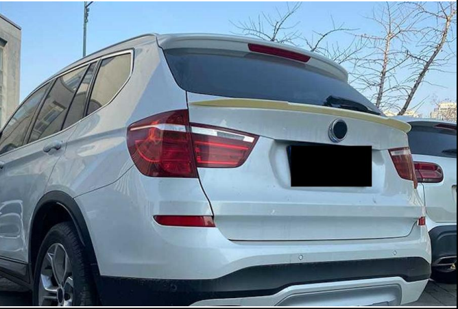 💕 REAR SPOILER SUITABLE FOR BMW X3 F25 GLOSSY BLACK 💕
