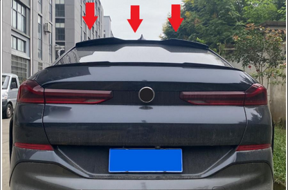 💕 SPOILER POSTERIORE ADATTO PER BMW X6 G06 NERO LUCIDO 💕