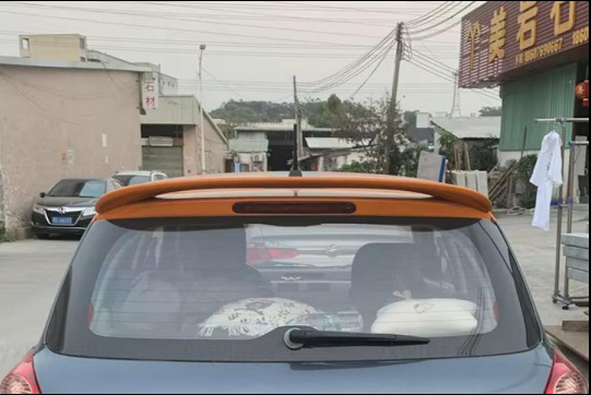 💕 REAR SPOILER SUITABLE FOR SUZUKI SWIFT MK4 MK5 GLOSS BLACK 💕