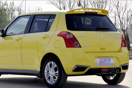 💕 REAR SPOILER SUITABLE FOR SUZUKI SWIFT MK4 MK5 GLOSS BLACK 💕