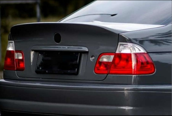 💕 SPOILER POSTERIORE ADATTO PER BMW 3 E46 NERO LUCIDO 💕