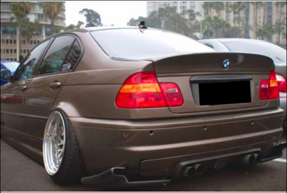 💕 SPOILER POSTERIORE ADATTO PER BMW 3 E46 NERO LUCIDO 💕