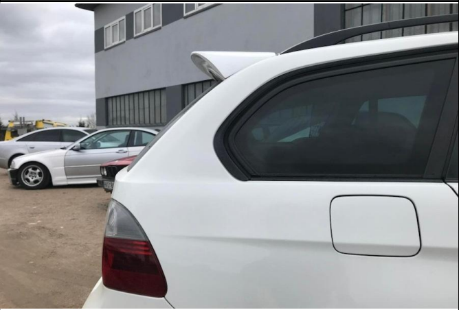 💕 SPOILER POSTERIORE ADATTO PER BMW 3 E91 NERO 💕