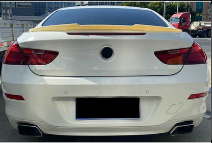 💕 REAR SPOILER SUITABLE FOR BMW 6 F13 COUPE GLOSS BLACK 💕