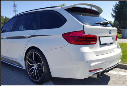 💕 SPOILER POSTERIORE ADATTO PER BMW 3 F31 NERO LUCIDO 💕