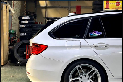 💕 SPOILER POSTERIORE ADATTO PER BMW 3 F31 NERO LUCIDO 💕
