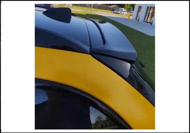 💕 SPOILER POSTERIORE ADATTO PER BMW 5 E61 NERO LUCIDO 💕