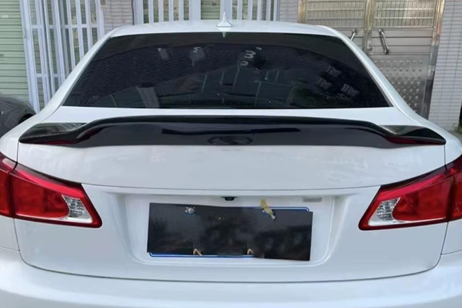 💕 REAR SPOILER SUITABLE FOR LEXUS IS II 2005-2013 BLACK 💕