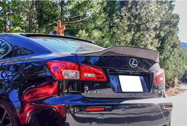 💕 REAR SPOILER SUITABLE FOR LEXUS IS II 2005-2013 BLACK 💕
