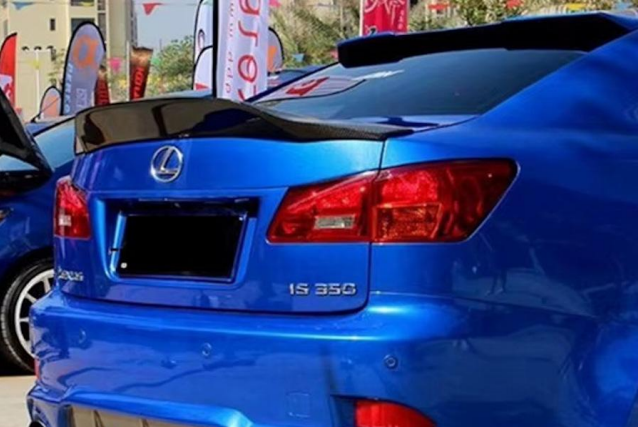 💕 REAR SPOILER SUITABLE FOR LEXUS IS II 2005-2013 BLACK 💕