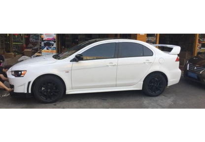 💕 SPOILER POSTERIORE ADATTO PER MITSUBISHI i LANCER MK8 SEDAN NERO 💕