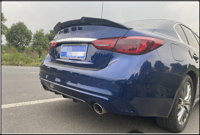 💕 SPOILER POSTERIORE ADATTO PER INFINITI Q50 💕