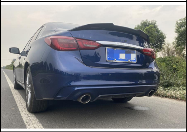 💕 SPOILER POSTERIORE ADATTO PER INFINITI Q50 💕