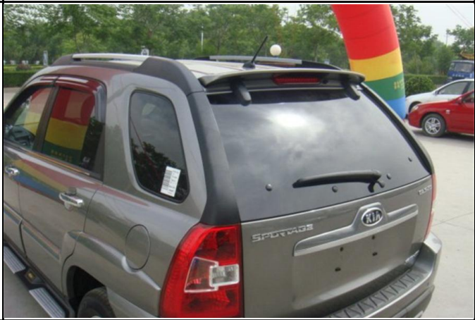 💕 SPOILER POSTERIORE ADATTO PER KIA SPORTAGE MK2 💕