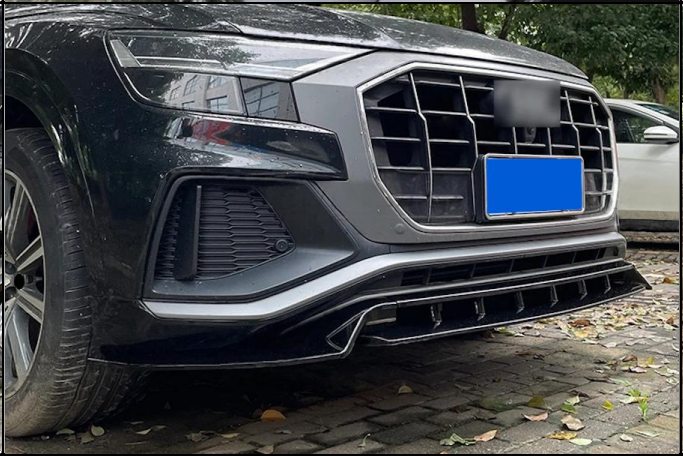 💕 SPLITTER ANTERIORE ADATTO PER AUDI SQ8 S-LINE 💕