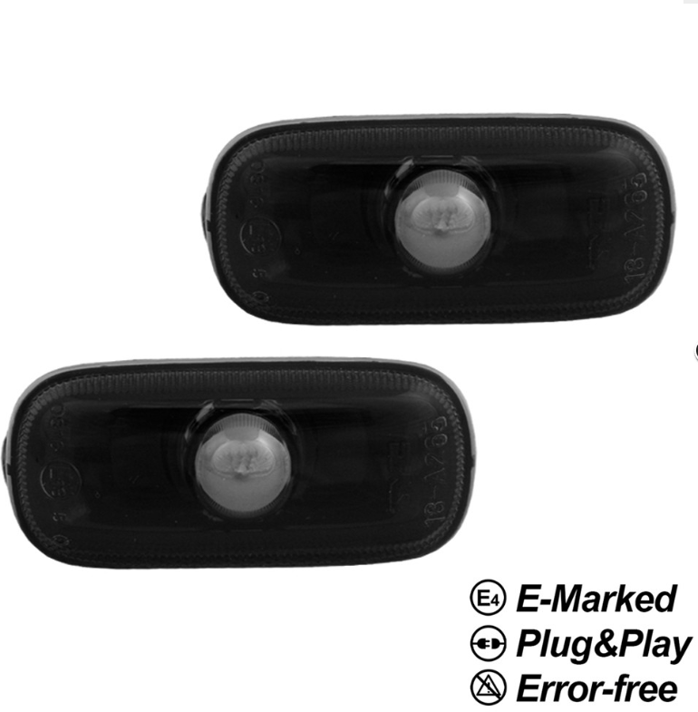 🎀art.2841- Indicatori Direzione Laterali Fumé compatibili AUDI A3 / A4 / A6🎀