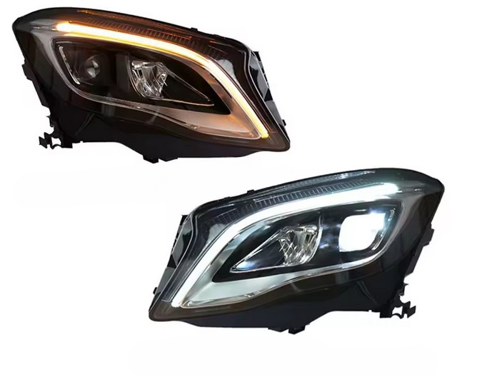 💫ART.3398 Set Fari Anteriori Daytime - Mercedes Benz GLA C180 C200 C220 15-19💫