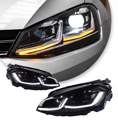 💫ART.3819 Fari Anteriori LED (2 pezzi) per Golf 7 2013-2017 MK7 7.5 Design💫