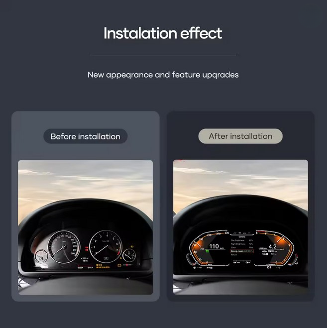 💫ART.4580 Cockpit Virtuale Digitale LCD (Sistema Linux) per BMW X1 2009-2015💫