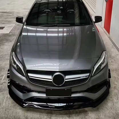 💫ART.4673 Splitter adatto per Mercedes Benz A Class W176 look AMG 2013-2018💫