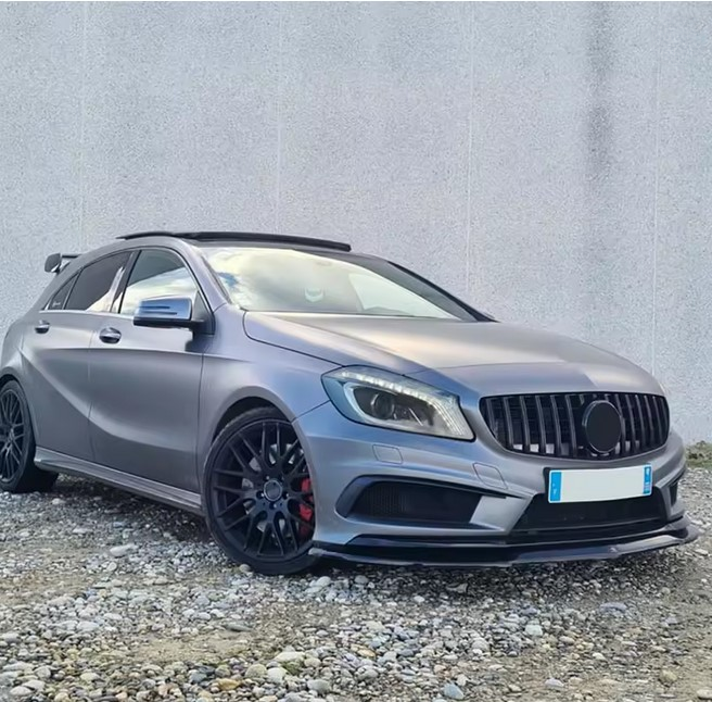 💫ART.4673 Splitter adatto per Mercedes Benz A Class W176 look AMG 2013-2018💫