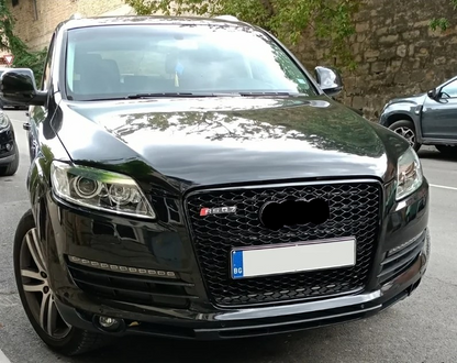 💫ART.4791 GRIGLIA SPORTIVA NERO LUCIDO PDC PER AUDI Q7 4L 2005-2015💫