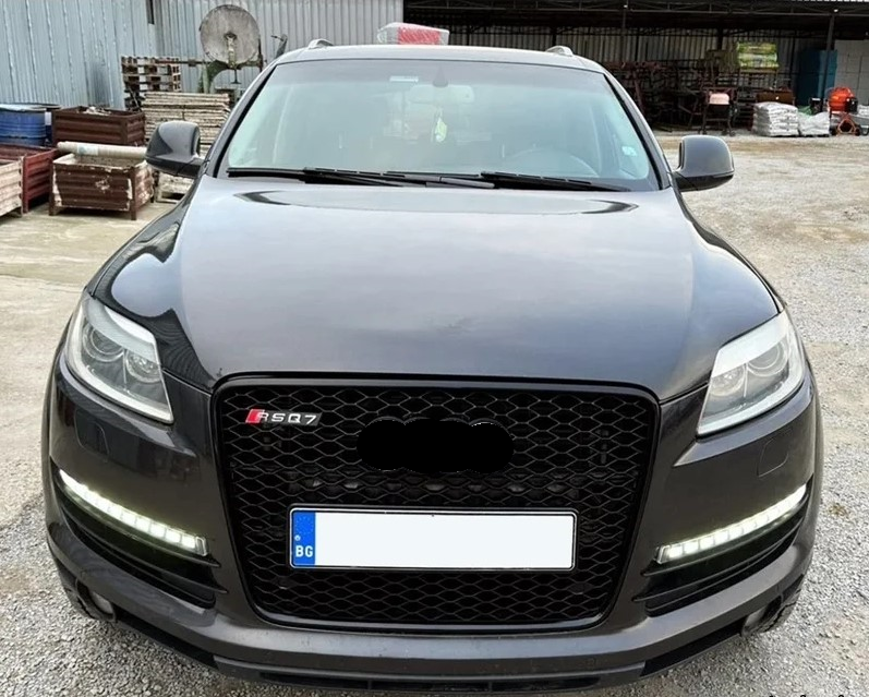 💫ART.4791 GRIGLIA SPORTIVA NERO LUCIDO PDC PER AUDI Q7 4L 2005-2015💫