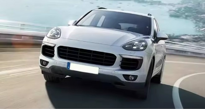 💫ART.4907 Fari Anteriori LED NERI per Porsche Cayenne 2010-2015💫