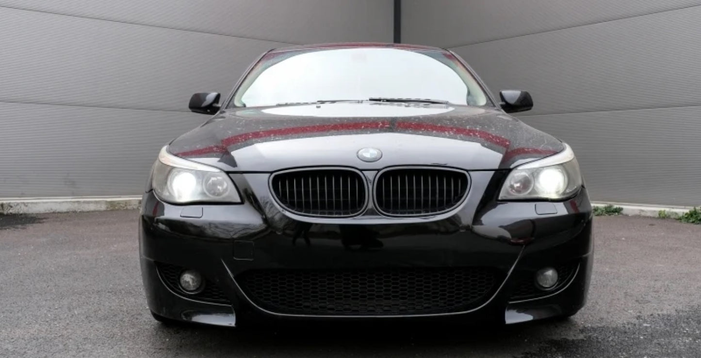 💫ART.6025 PARAURTI ANTERIORE STILE SPORTIVA PDC per BMW E60/E61 2007-2010💫