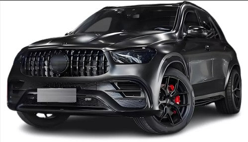 💕ART.6598 GRIGLIA NERA LUCIDA ADATTA PER MERCEDES GLE W167 C167 V167💕