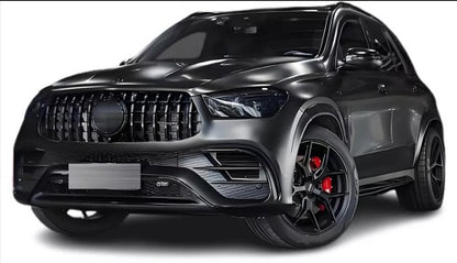 💕ART.6598 GRIGLIA NERA LUCIDA ADATTA PER MERCEDES GLE W167 C167 V167💕