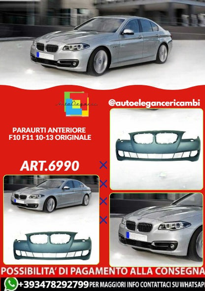 💕ART.6990 PARAURTI ANTERIORE ADATTO PER BMW F10 F11 10-13 ORIGINALE💕